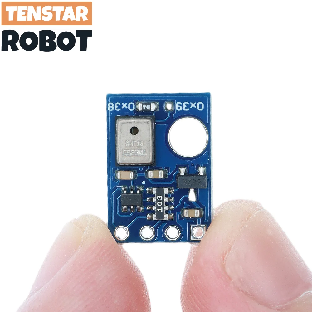 TENSTAR Digital Temperature and Humidity Sensor Module AHT10 3pcs, high precision I2C replace DHT11 SHT20 - Image 2