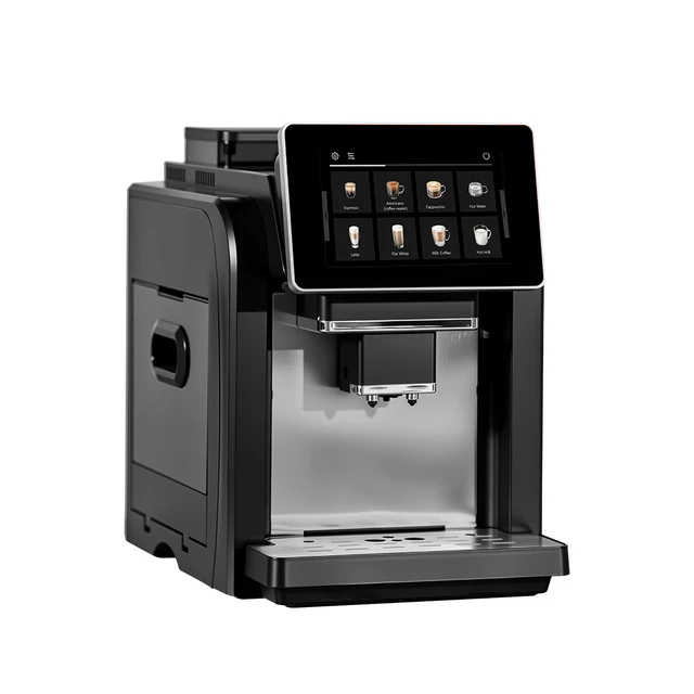 Mcilpoog WS817 -7"colorfMacchina per caffè espresso automatica con montalatte, 21 gusti per casa e ufficio 1