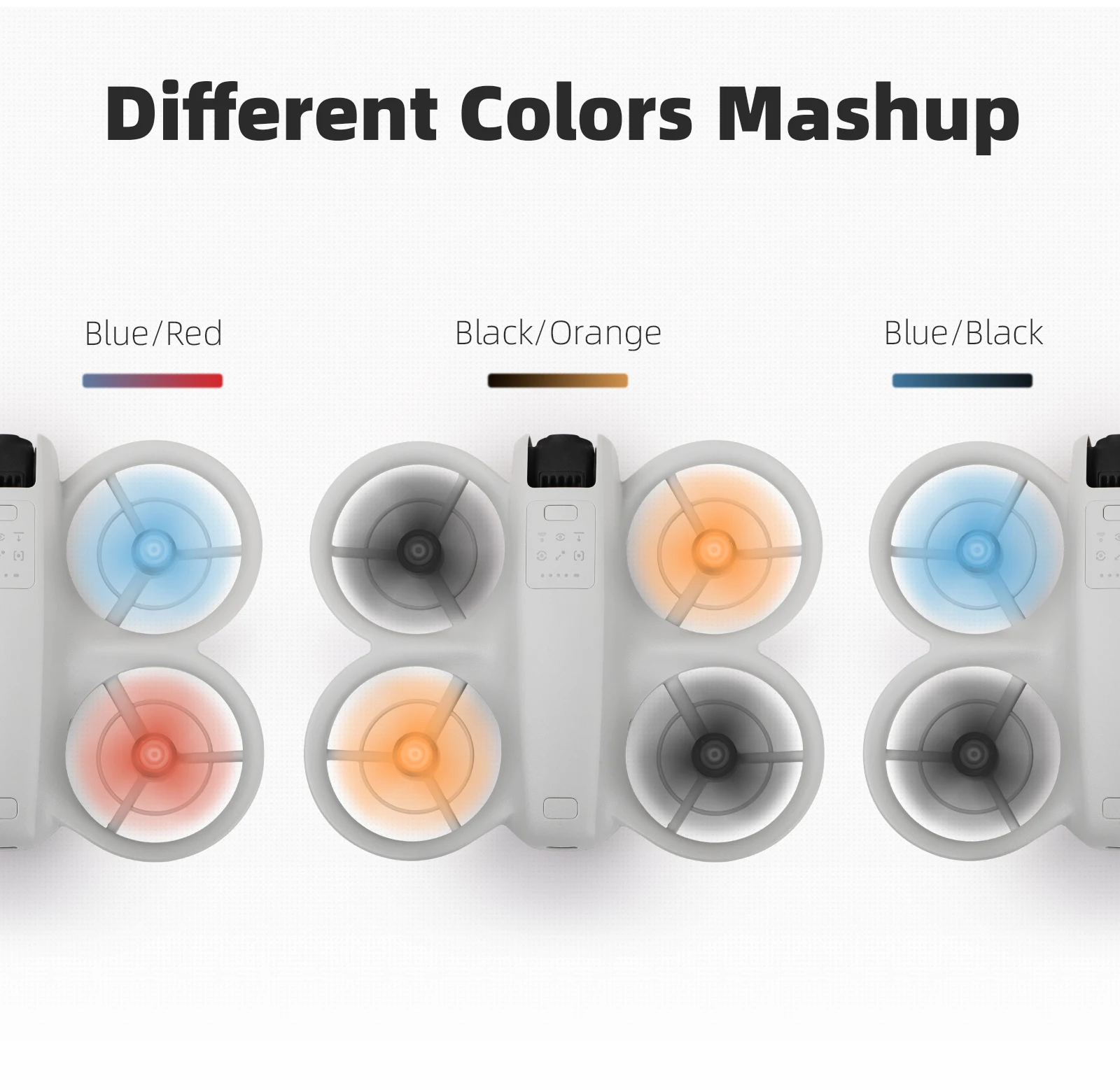 Description Picture 4 of itemAccessories Kit Propeller for DJI NEO Landing Gear Propeller Guard Filter Set Lens Protective Film Battery Bag Drone Accessories