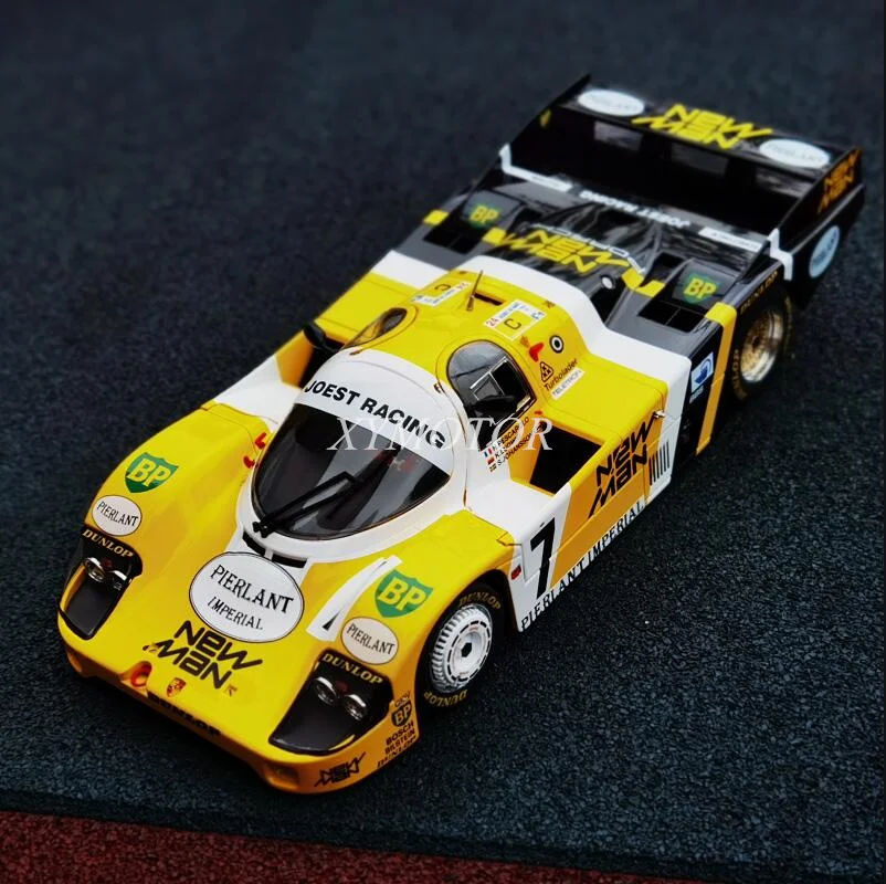 

Solido 1/18 For Porsche 956LH #7 Le Mans 24H 1984 Racing Car Diecast Model Car Toys Hobby Gifts Collection Ornaments Display