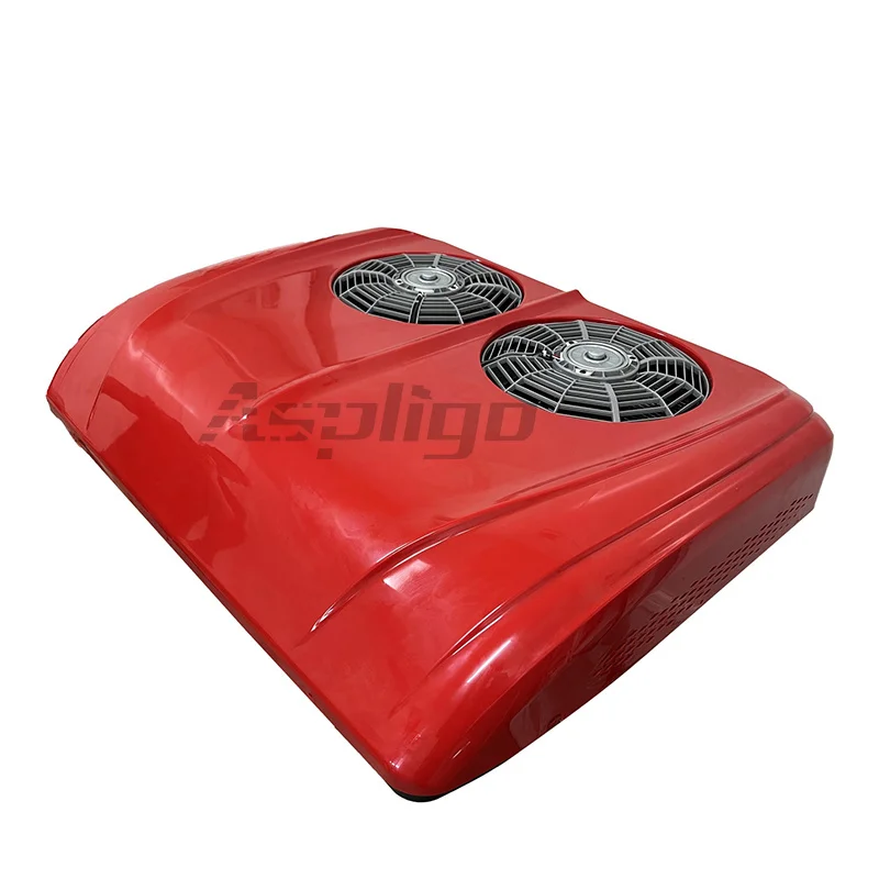 

Aspligo 12000BTU Double Brushless Fan Electric RV Air Conditioner Car Roof Top Air Conditioning for Motorhome Truck Camper Van