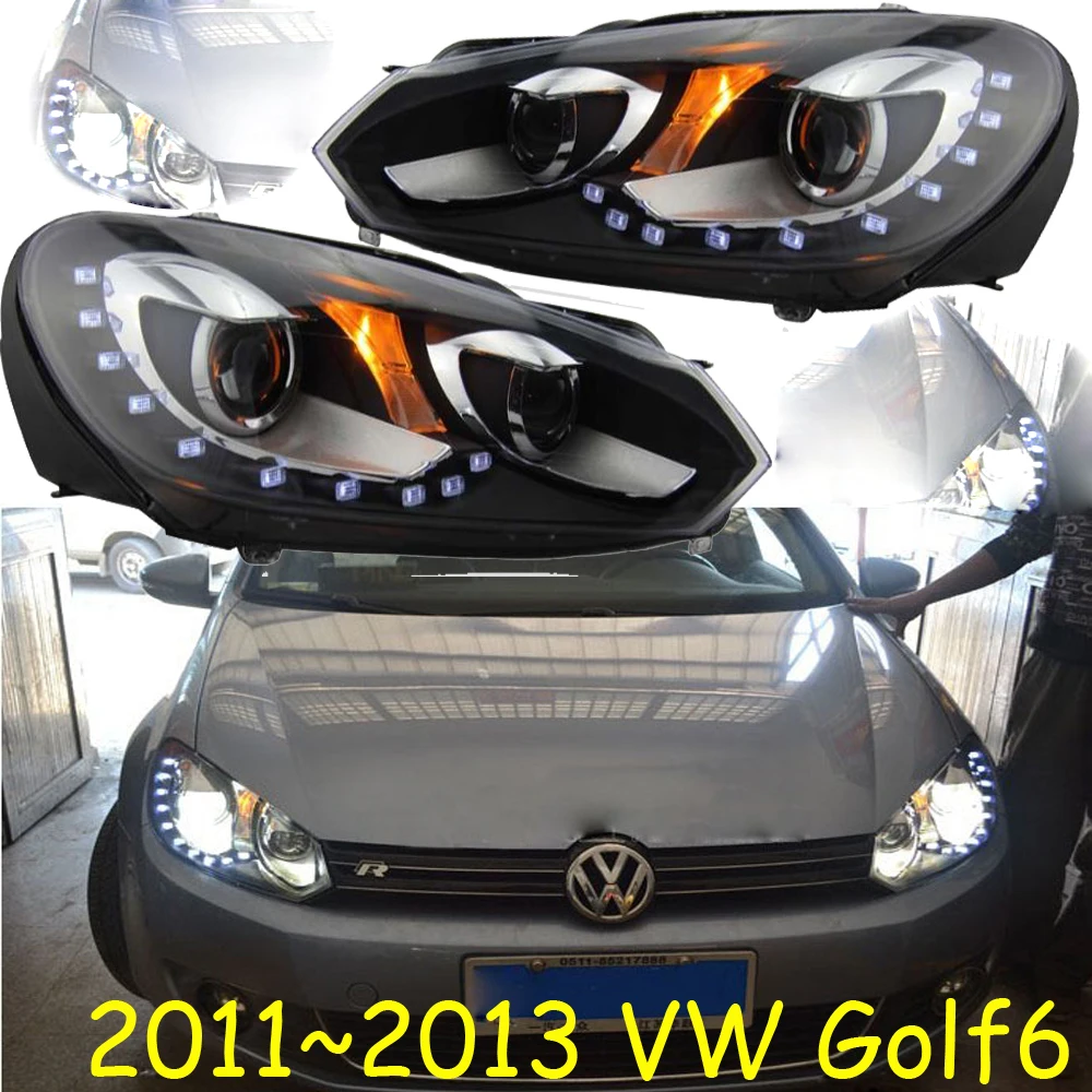 

HID,2011 ~ 2013, Стайлинг автомобиля для фар Golf6, sharan,Golf 6,routan,saveiro,polo,passat,magotan,Golf6 передняя фара
