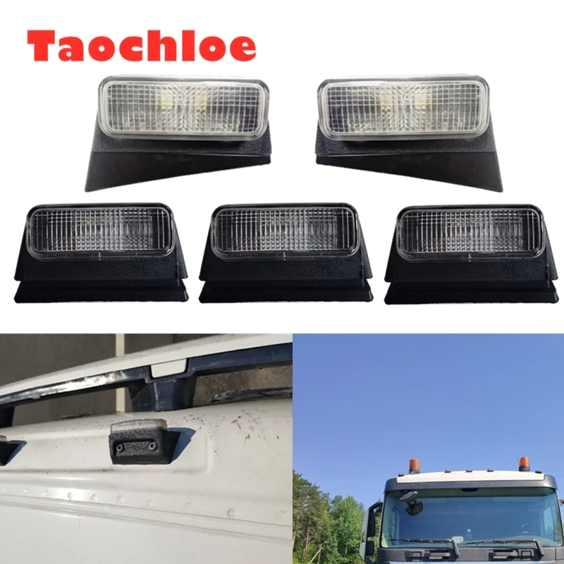 24VLEDwhiteLightsForVolvoFHFMTRUCKCabTopSignallightsFor