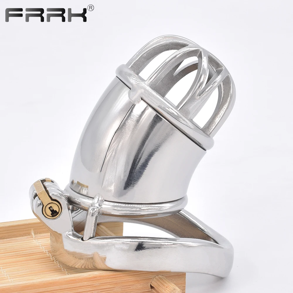 Penis Tube Sleeve Metal Male Chastity Cage Device Erotic Toys Sex Supplies Cock Rings For Men
