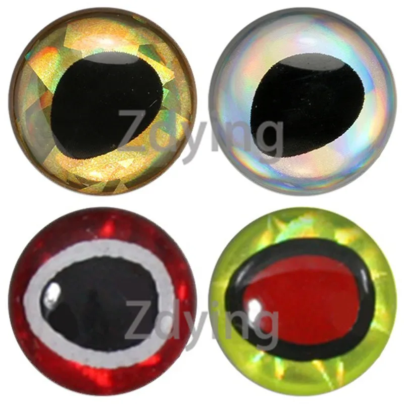 Zdying-Fish-Eyes-Pattern-Round-Glass-Cabochon-Photo-Dome-Demo-Flatback ...