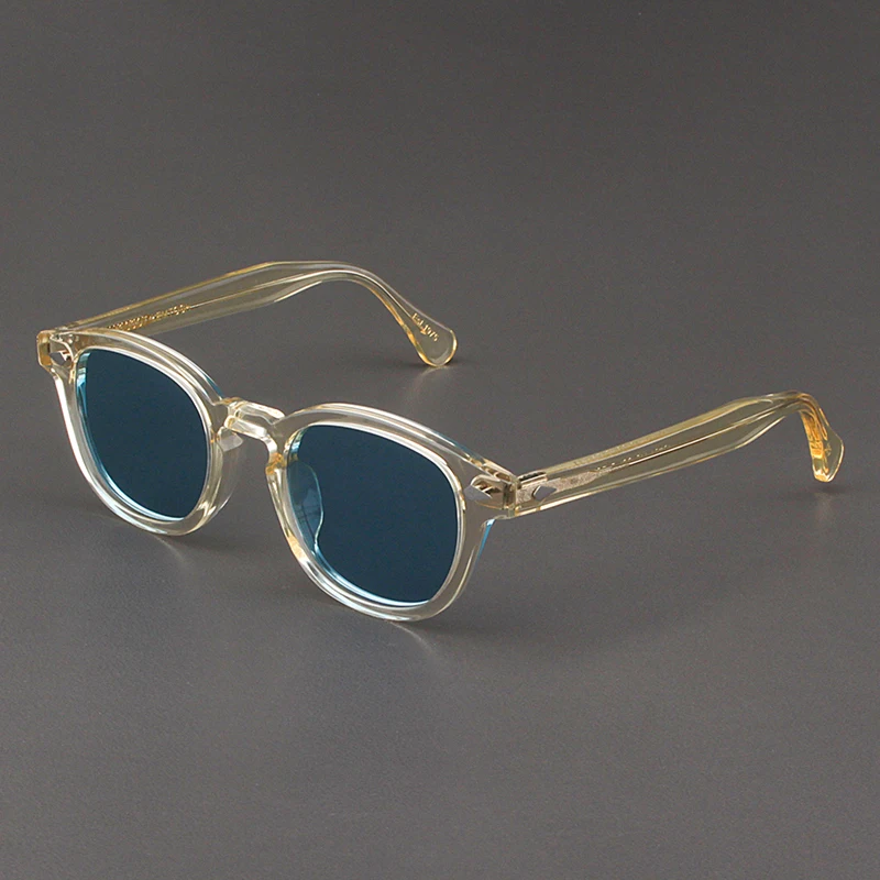 Saashi Polarized Sunglasses Men Sun Glasses Woman Johnny Depp Lemtosh Luxury Acetate.