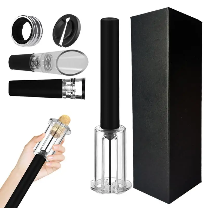 

Wine Opener Set durable Creative Wine Pourer With Vacuum Stoppers Wine Bottle Opener For Wine Lovers Bars Home Kitchen Supplies