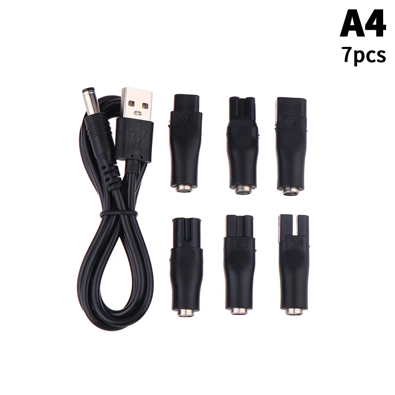 Universal USB Adapter Charger for Electric Hair Grooming Devices