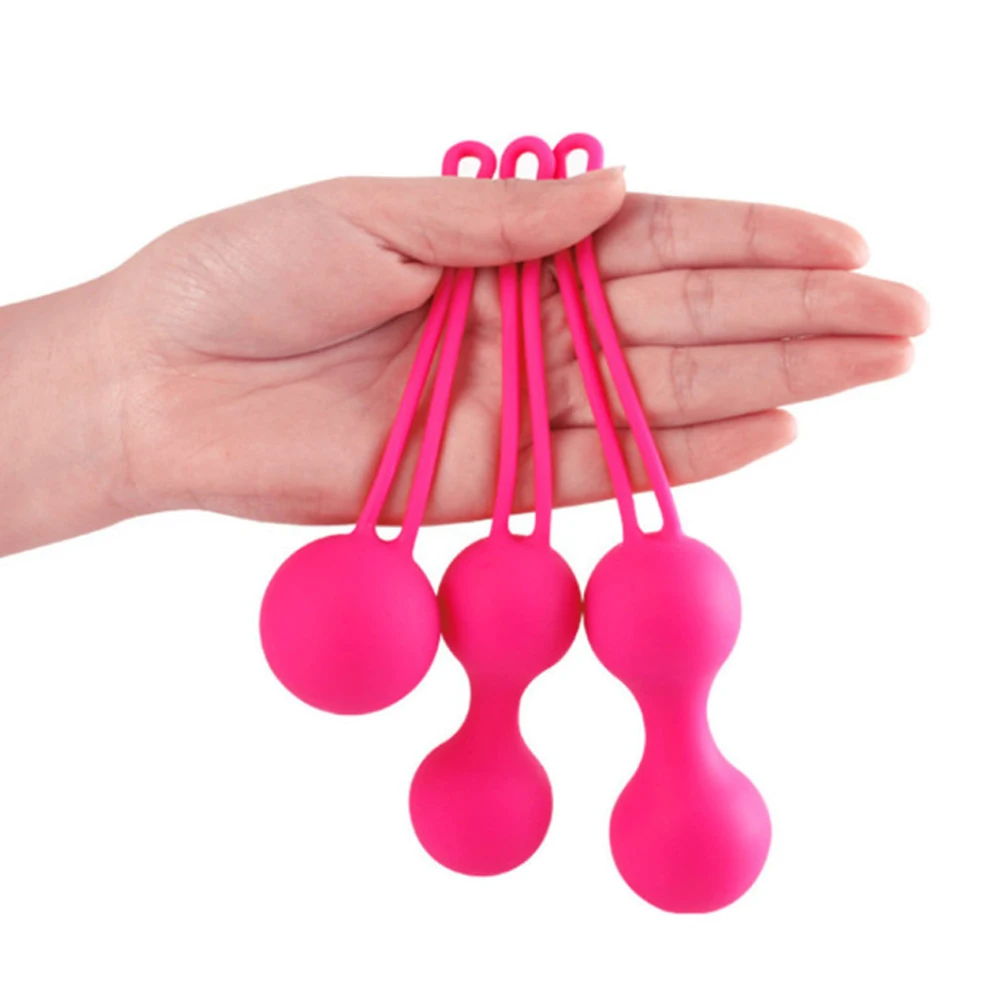 Kegel Balls Beads Vaginal Ball Sex Toys for Women Silicone Smart Geisha Kegel Ball Simulator Vagina Chinese Ben Wa Tightening Exerciser