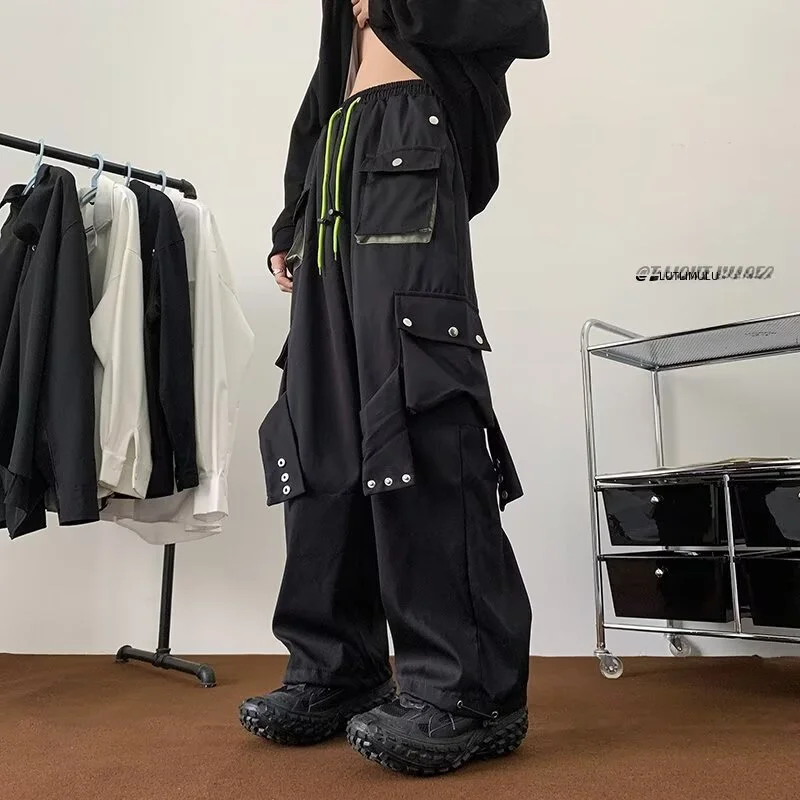 Jeans Y2K Para Hombre, Pantalones De Mezclilla Holgados Estilo Hip Hop, Estilo Vintage De Los Años