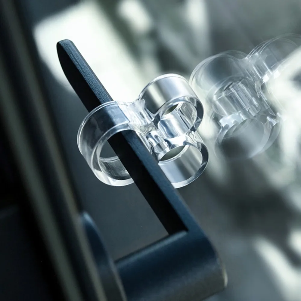 Description Picture 5 of item1/4/8Pcs PVC Handles Door Stopper Anti-Collision Protected Pad Handle Buffer Pad Wall Protector Practical Home Hardware