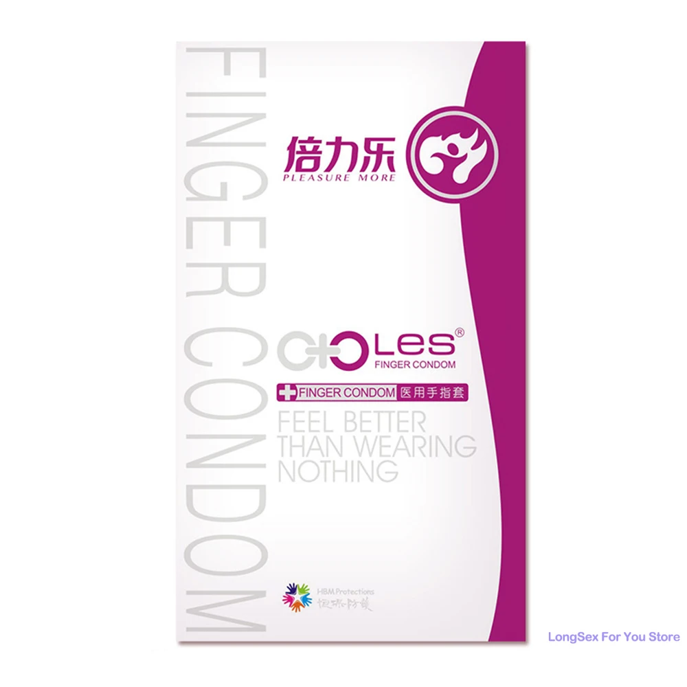 Vaginal Massage Finger Sleeve Clitoris stimulator Sex Toys For Adult Women Reusable Masturbator Safer Ultra Thin Finger Condoms