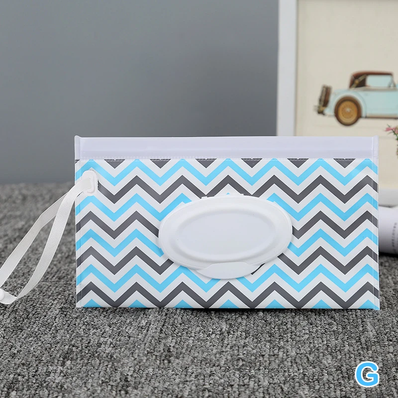 Portable Cartoon Baby Wet Wipes Clutch Pouch and Dispenser