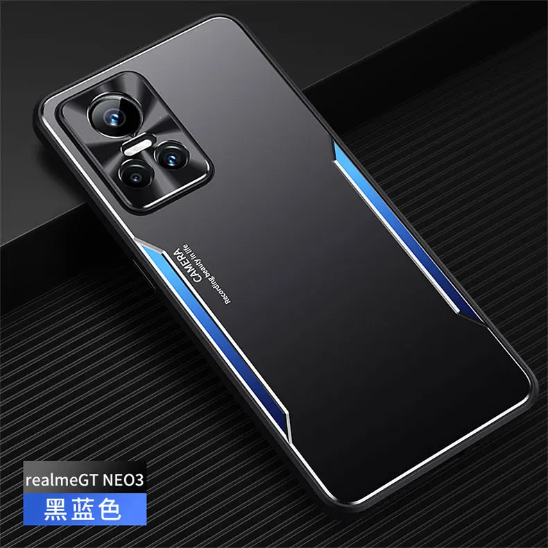 Custodia Di Lusso Realme Gt Neo 3T 3 2 Pro Gt Master Edition 2 2T 3T Q3S 9 Q5 Pro Cover Posteriore In Metallo Intagliato Al Laser Custodia Antiurto