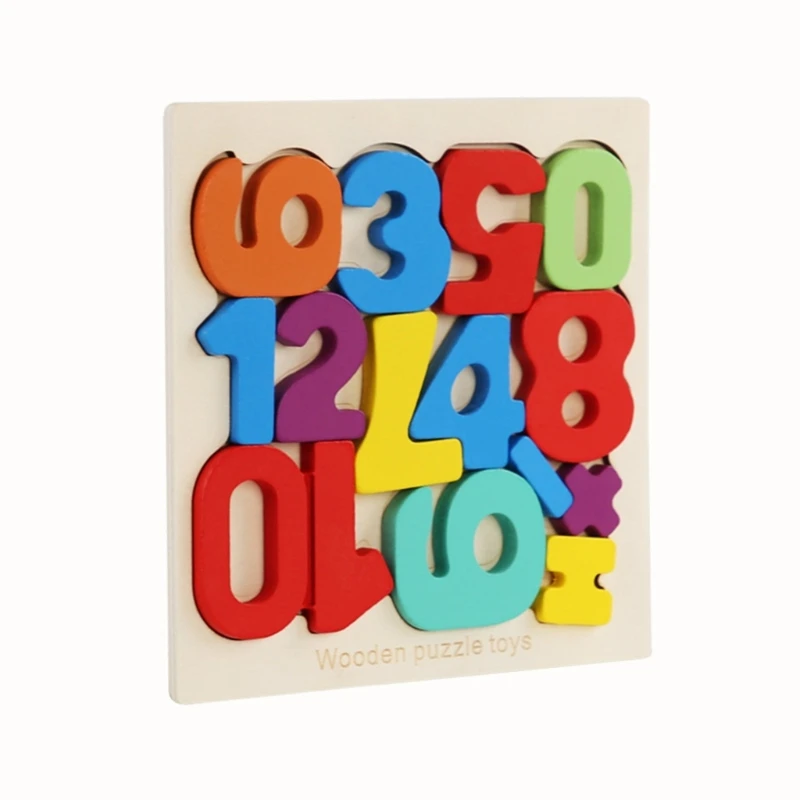 

Educational Toy for Kids Number Cognition Number Learning Jigsaw Puzzle Toy