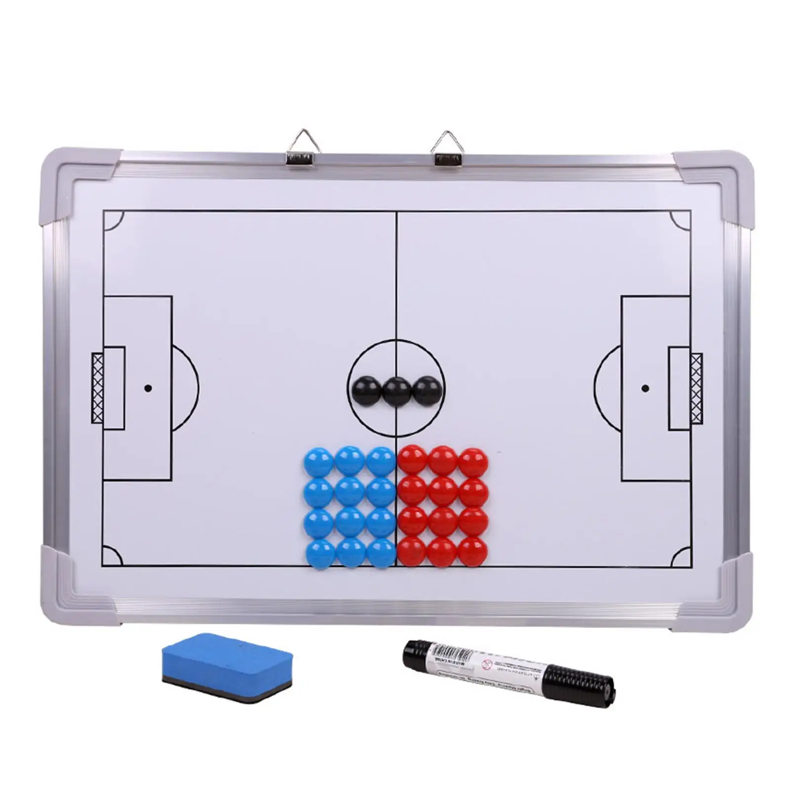 

27 Buttons Auxiliary Football Soccer Foldable Waterproof Soccer Magnetic Board Strategy Board Whiteboard For Coaches Accessories