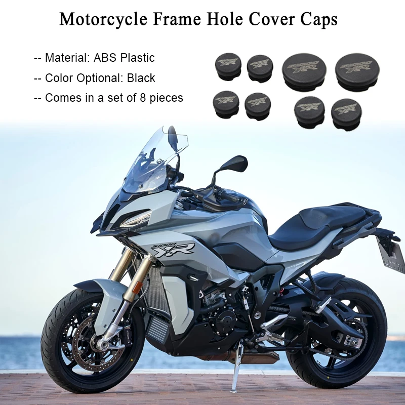 오토바이 프레임 구멍 커버 캡 플러그 장식 프레임 캡 세트 BMW S1000XR S 1000XR S1000 XR S 1000 XR 2013-2022 2020 2021