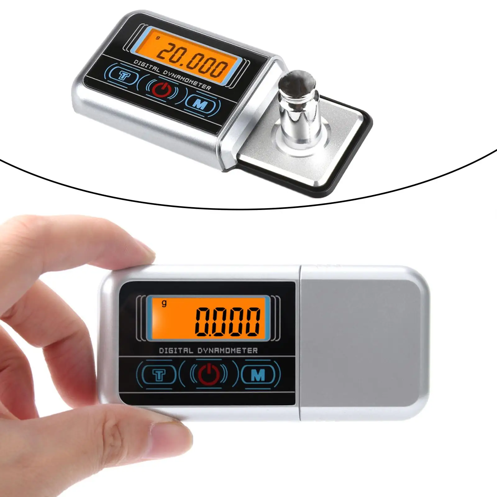 Professional High Digital Mini Turntable Stylus Force Scale , Backlight for Tonearm Phono, Jewellery, Portable