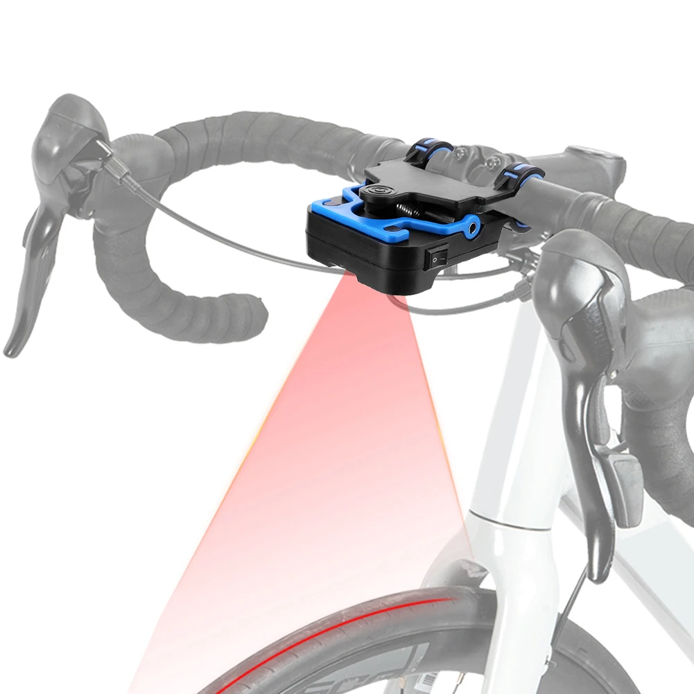 Bicycle Seat Calibrator USB Charging Bicycle Handlebar Aligner Bicycle Handlebar Saddle Calibration Device Measurement Tool