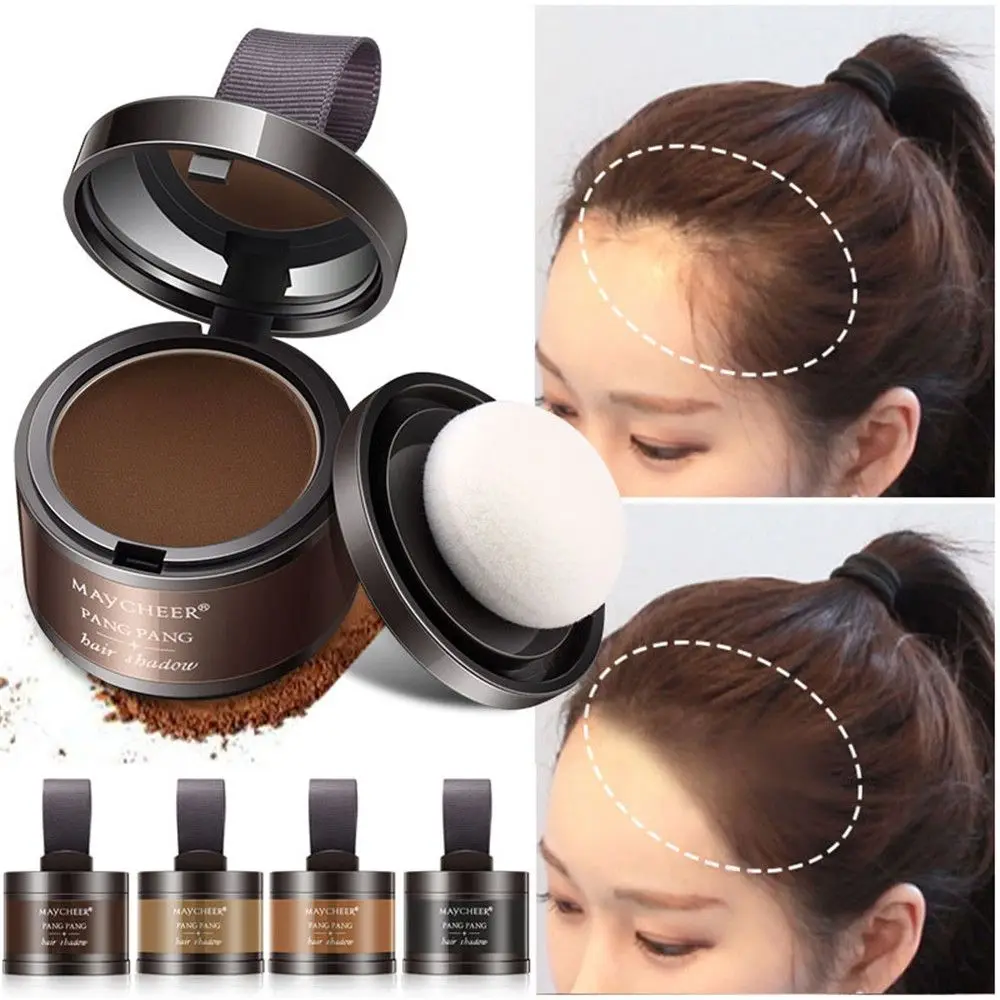 Natural Cover Bald Coverage Hair Fluffy Hairline Powder Forehead Trimming Hairline Shadow Hair Filling