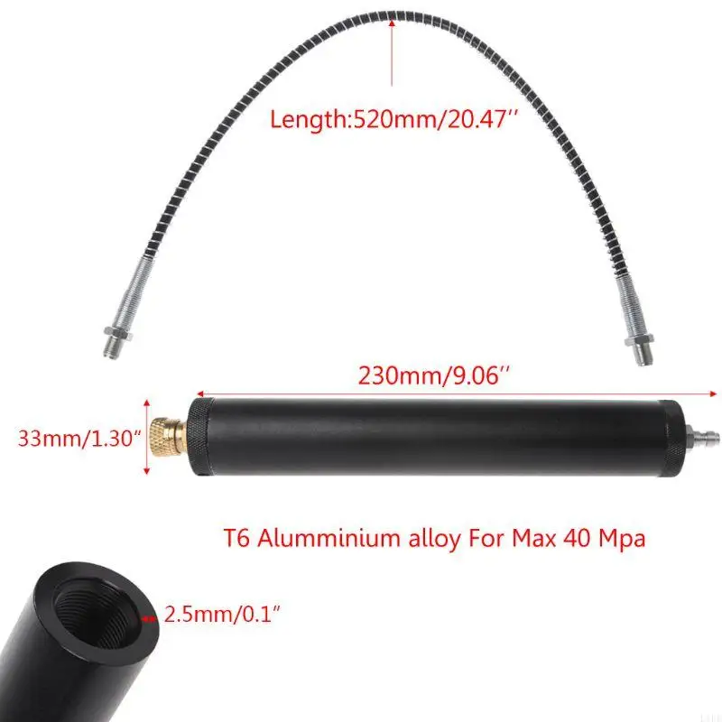 L1EE PCP Air Filter Compressor Oil-Water Separator High Pressure 40Mpa 300bar Pump