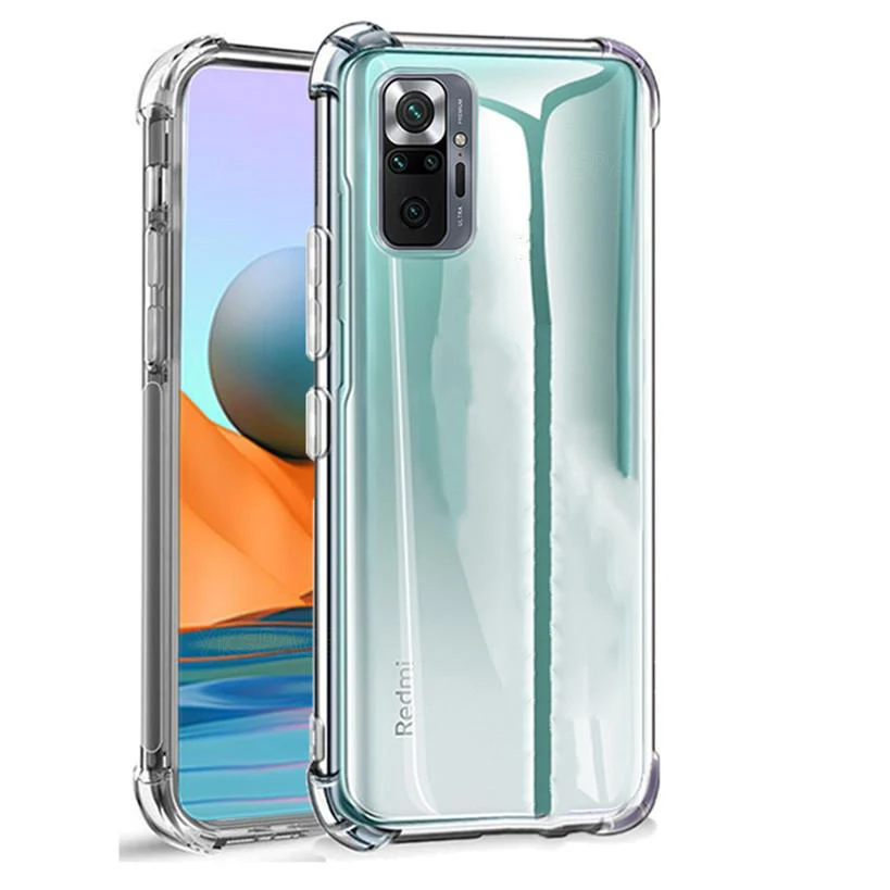 Airbag Shockproof Transparent Soft Silicone Phone Case Cover