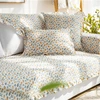 Floral Cotton Sofa Covers for L Shape CoverSlipcovers Sofa Towel Couch Cover for Living Room Non-slip Soft Breathable 1