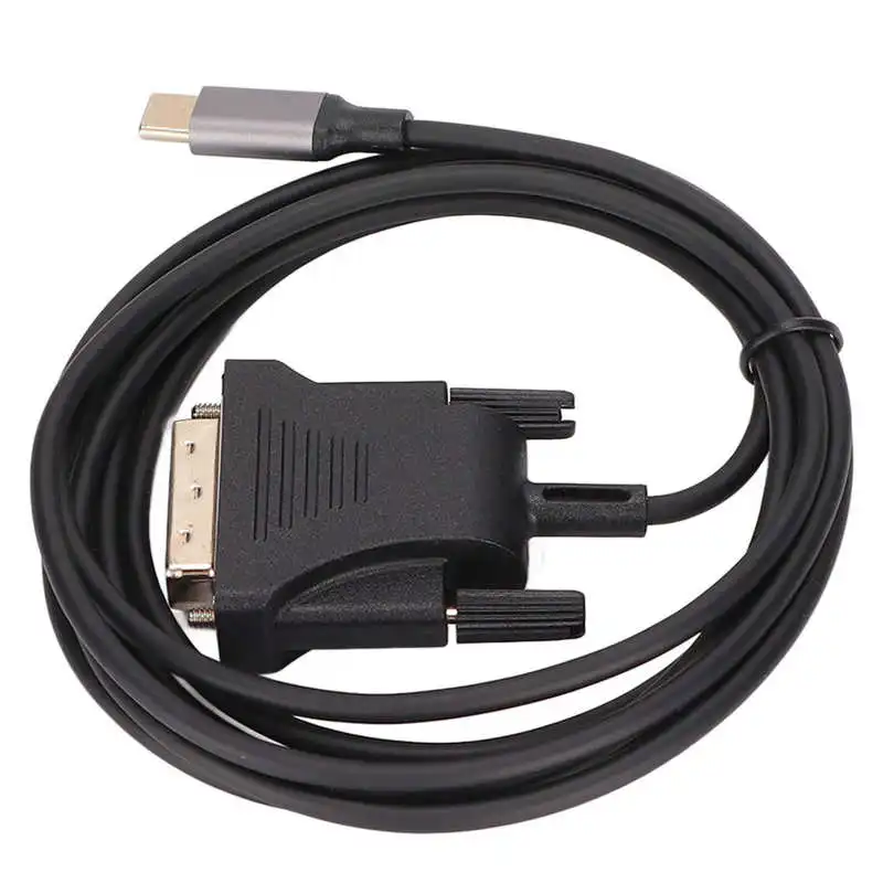 

Type C To DVI Cable Stable ABS Clear 10Gbps USB C To DVI Cable Adapter High Definition for Smartphone for