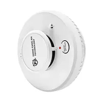 เครื่องตรวจจับควันและอุณหภูมิแบบไร้สาย DFA 2 in 1 เครื่องตรวจจับควันและอุณหภูมิ เครื่องตรวจจับควัน Tuy Wifi สัญญาณเตือนไฟไหม้ เครื่องตรวจจับควัน 3