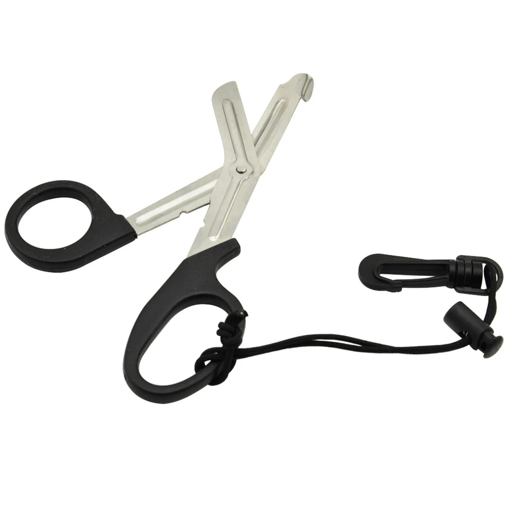 Scissors Tool 420 Stainless Steel Diving Scissors Escape Tool Fishing Net Line Cutter Sea Water Resistance