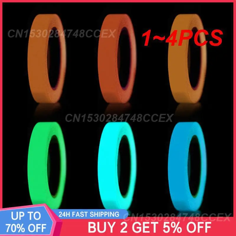 

1~4PCS Safety Decoration Safety Enhancement Eye-catching Luminous For Safety Enhancement Glow In The Dark Safety
