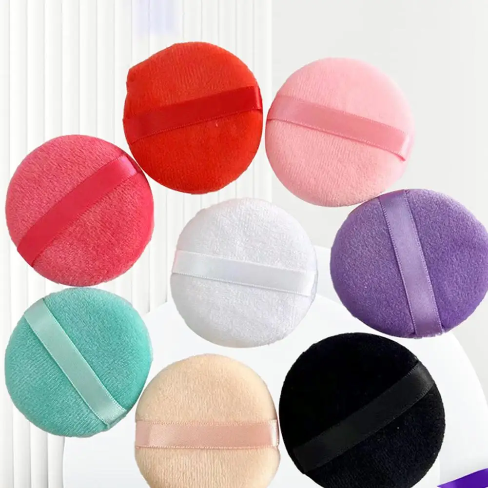 Soft Velvet Powder Puff Makeup Sponges for Facial Foundation