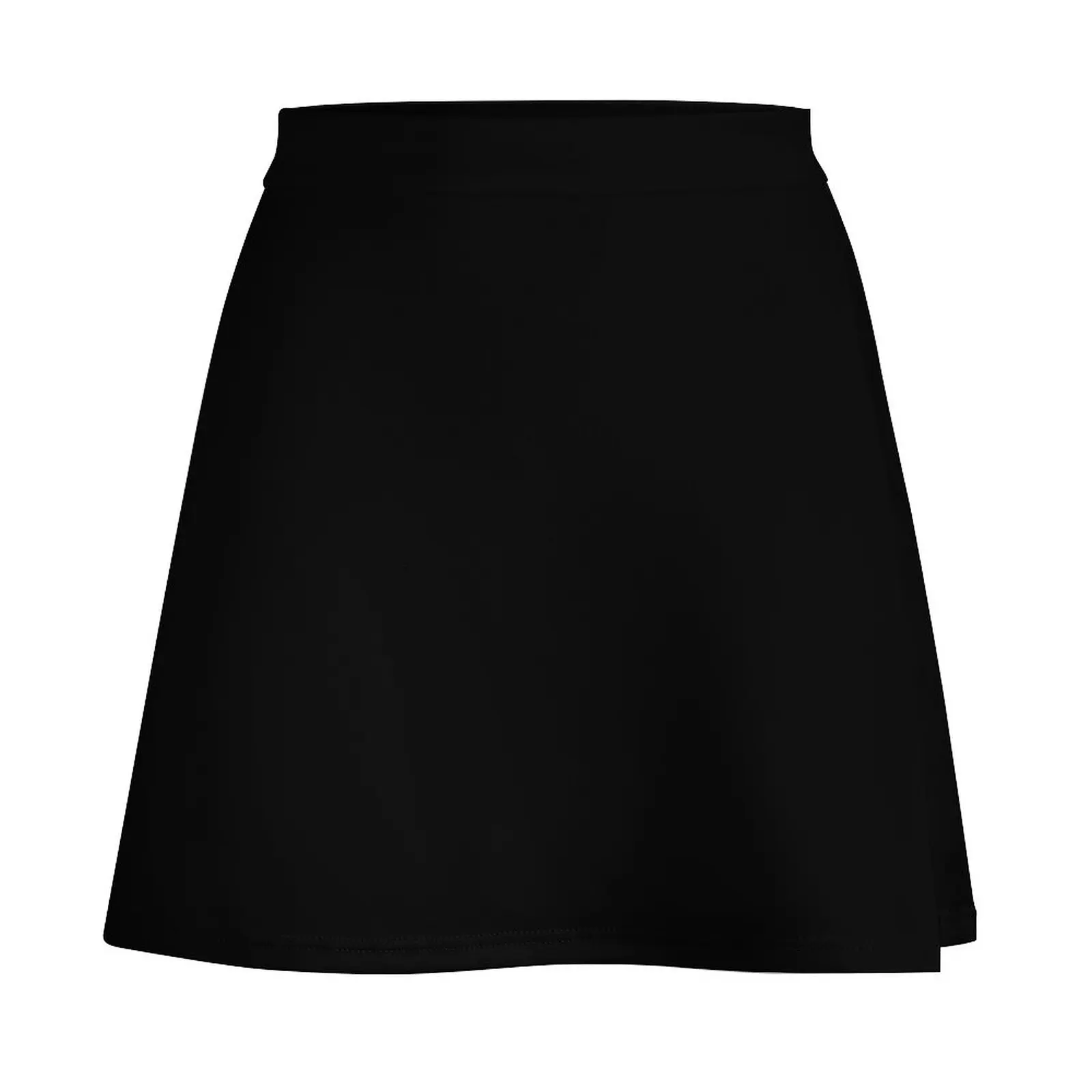 Solid Black Duvet Cover - Noir Bedspread - Plain Skirt, Cushion Socks Mini Skirt Evening dresses skirt women Kawaii