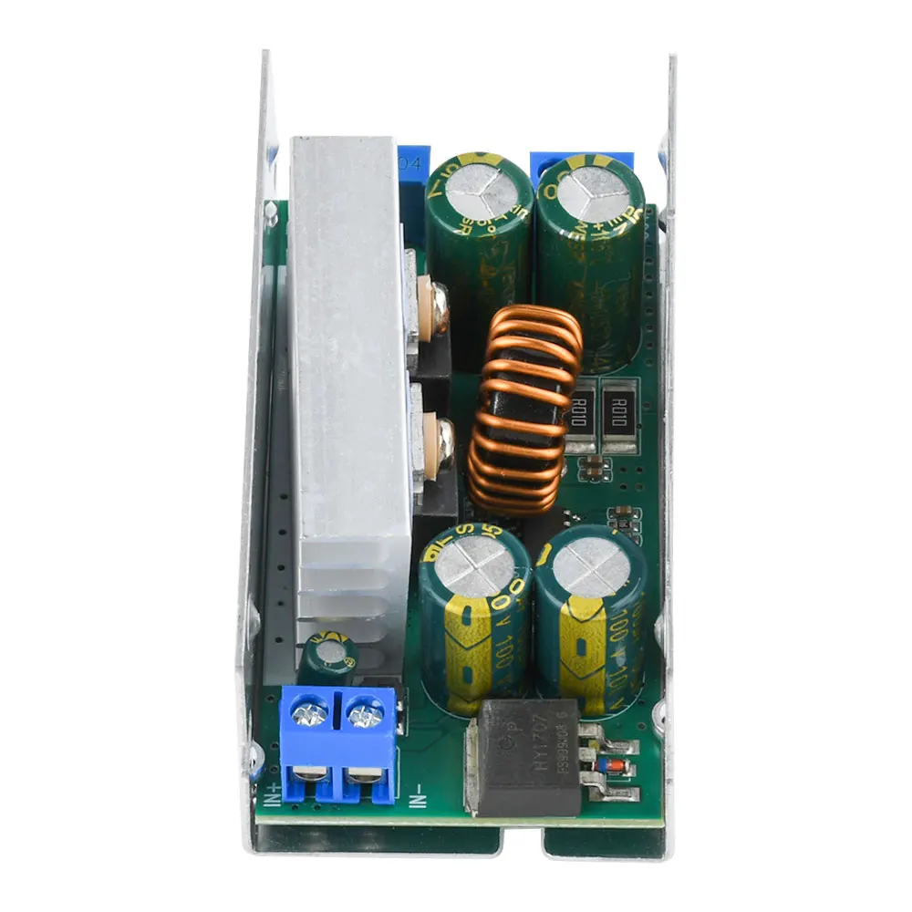 High-Power Adjustable DC-DC Buck Converter Module, 200W 15A Step-Down Power Supply