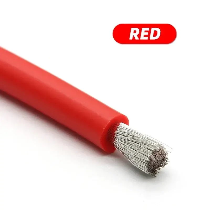 1/5m Soft Silicone Cable Car Battery Automotive Wiring 30 28 26 24 22 20 18 16 14 12 10 8 6AWG Heat-resistant Electrical Wire - Image 10