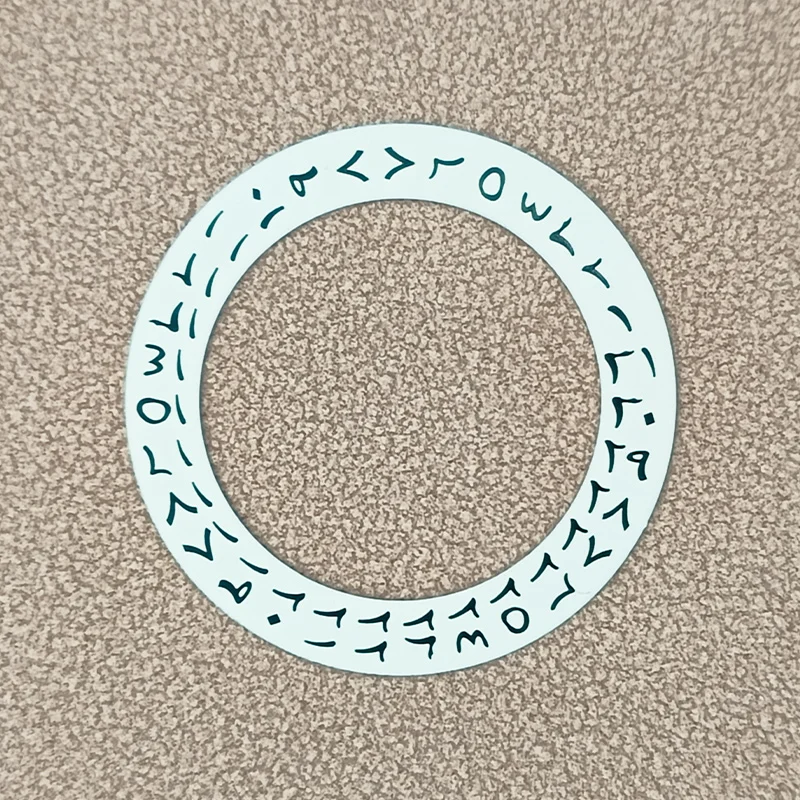 Day Date Dial Patch with Automatic Movement and Date Wheel Paste Tablets