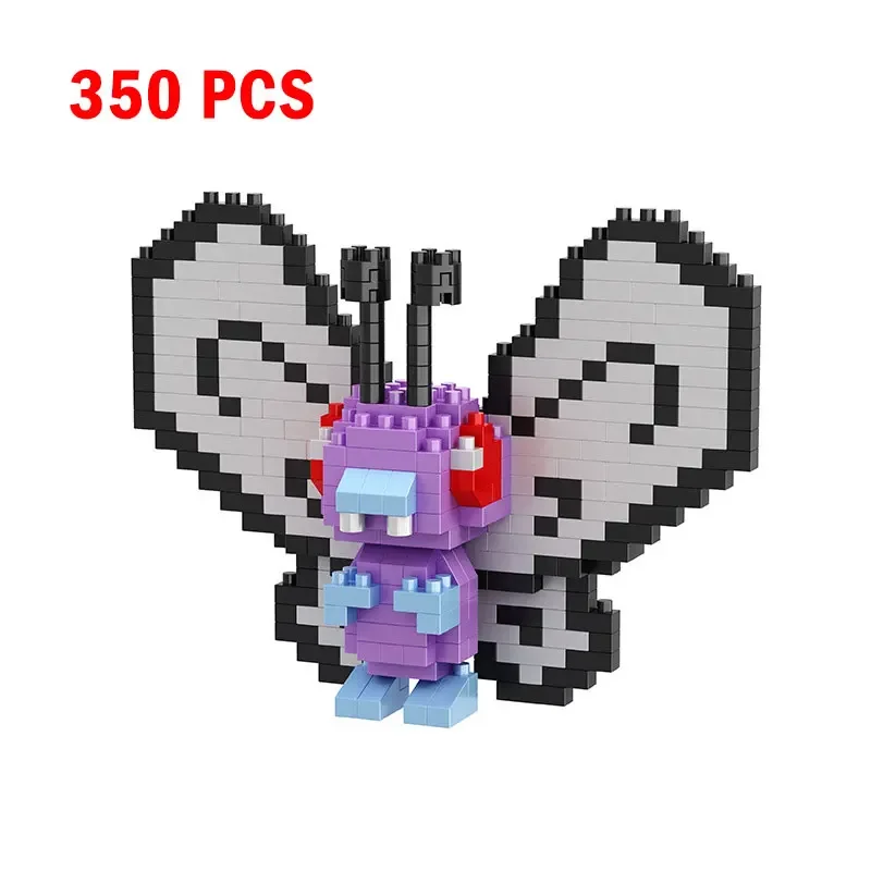 thumbnail image 1 of 66 piezas de Pokémon, bloques de construcción pequeños, dibujos animados de Pikachu, modelo animal, juego educativo, gráficos, juguetes de Pokémon para cumpleaños de niños, 1 of 5
