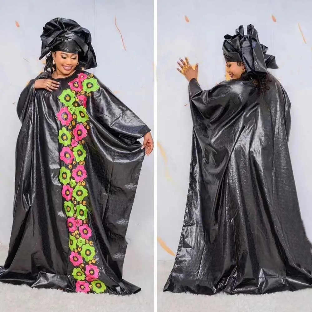 Wearable Throughout The Four Seasons Bazin Clothes For Women Africa Fashion Designer Dress Woman Quincea&ntilde;Era Dresses