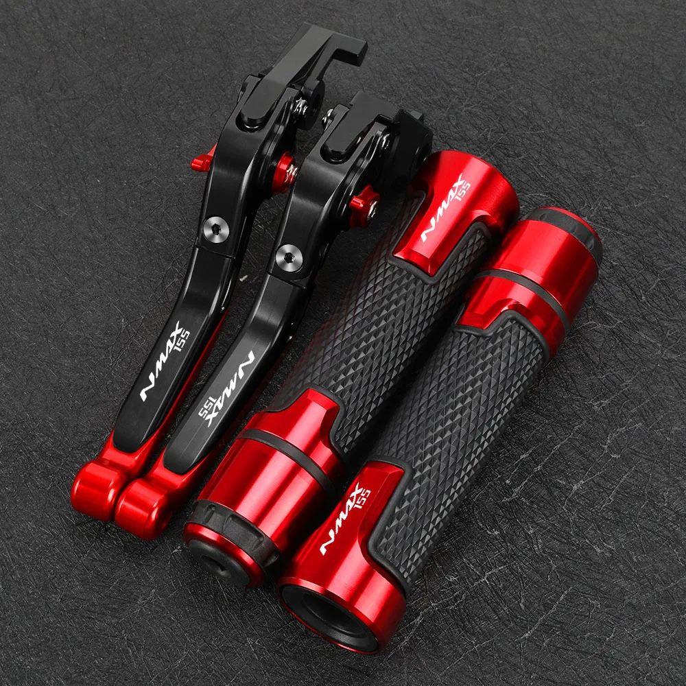 

FOR YAMAHA NMAX155 NMAX 155 2015-2023 Motorcycle Folding Extendable Adjustable Brake Clutch Levers Handlebar Hand Grips Ends