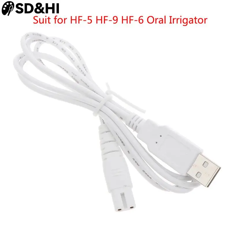 USB Cable Charging Line Suit For HF-5 HF-9 HF-6 Oral Irrigator Teeth Water Flosser USB Cable Charging Line Accessories 1Pcs charging cable usb charging cable