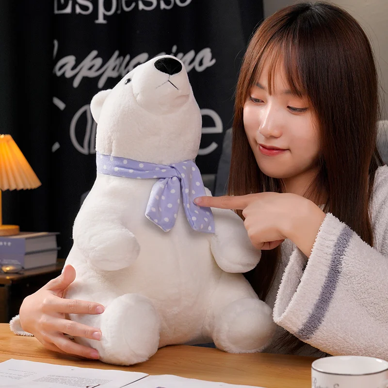 Kawaii Therapy Ice Polar Bear Plush (35cm) - Special Edition