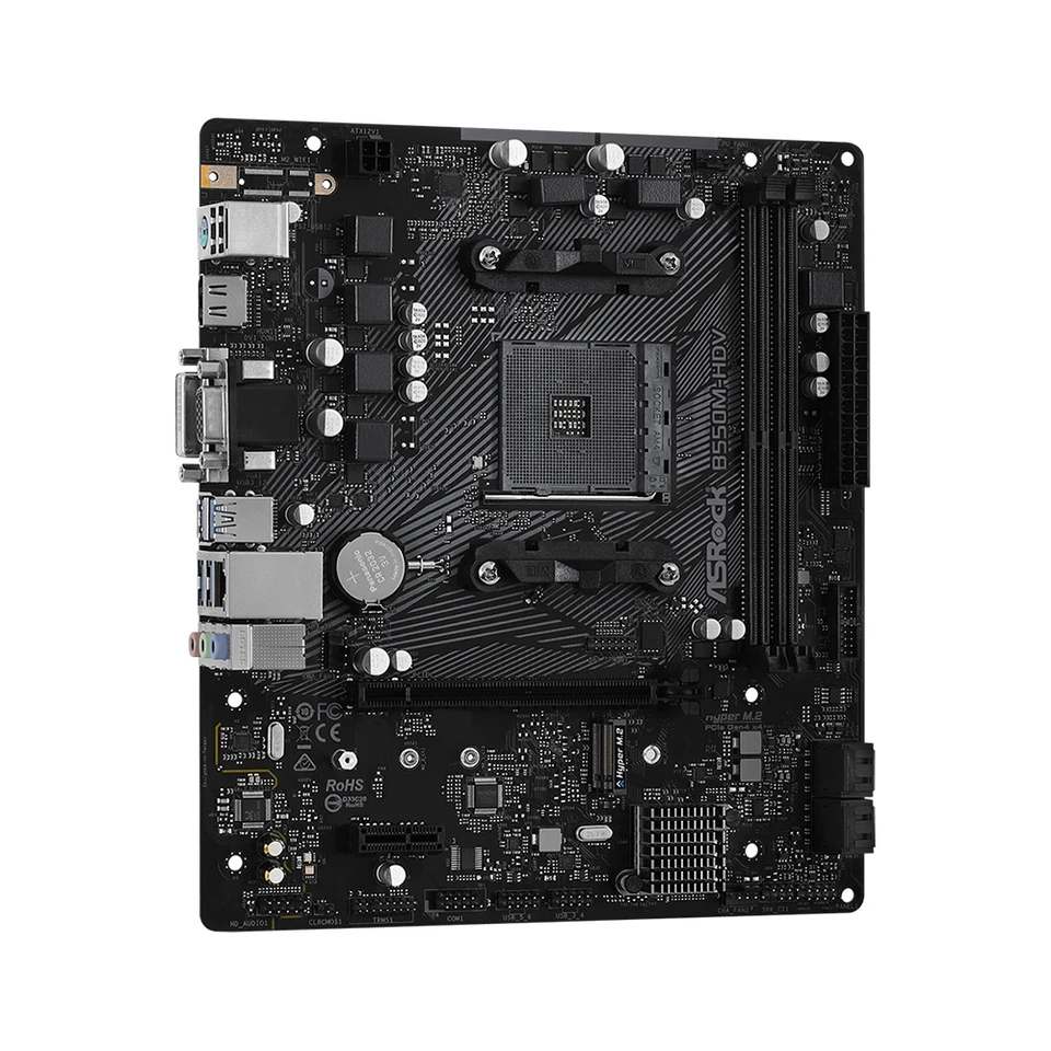 ASRock B550M-HDV Motherboard Support Ryzen 5 5600 5600G