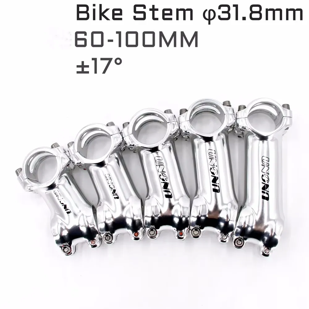 Kalloy Stem Bicycle Ultralight 17 Degree MTB Road Stem Fork 28.6 Bicycle Handlebar Stem 31.8mm 60/70/80/90/100mm Mountain a stem