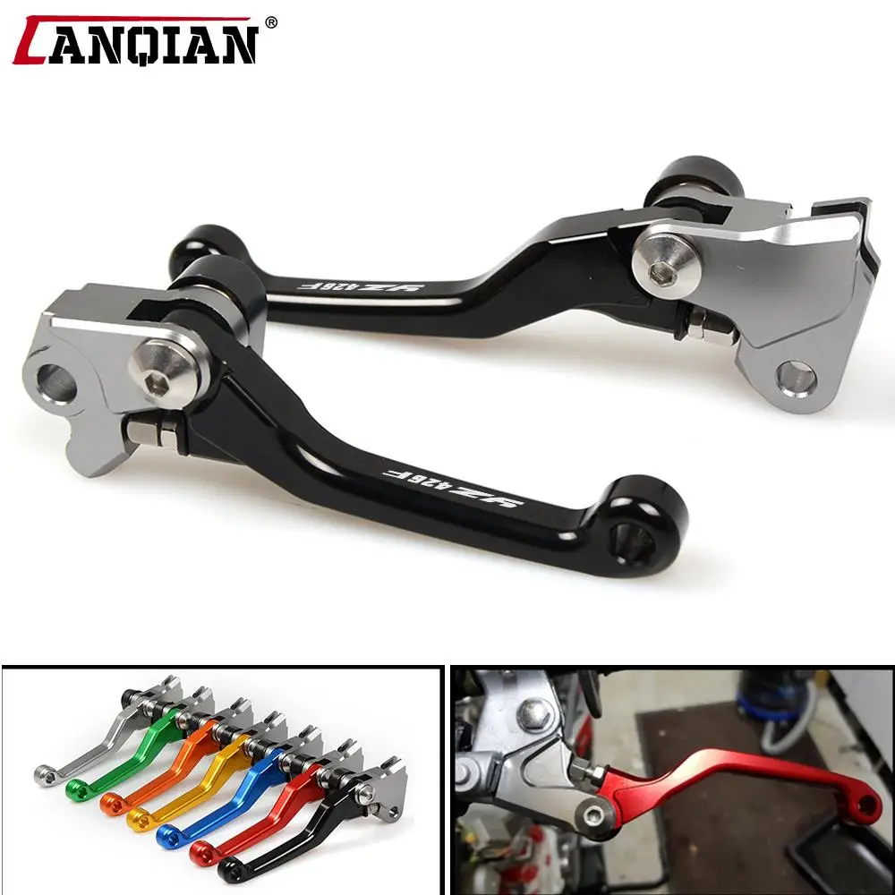 

Motocross CNC Pivot Brake Clutch Levers Dirt Bike For YAMAHA YZ426F YZ 426F 2001-2007 2002 2003 2004 2005 2006 2008-2018 2009