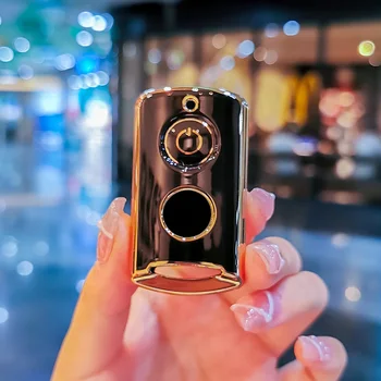 Soft TPU Car Remote Key Case Cover Holder Shell per MG ZS EV MG6 EZS HS EHS 2019 2020 Roewe RX5 i6 i5 RX3 RX8 ERX5 accessori