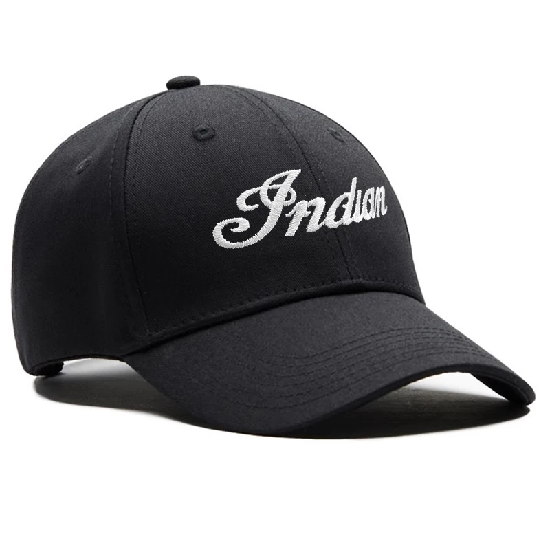 

Motorcycle Embroidery Hats Casual Baseball Caps Sunscreen Hat for Indian Scout FTR CHIEF SPRINGFIELD CHIEFTAIN ROADMASTER