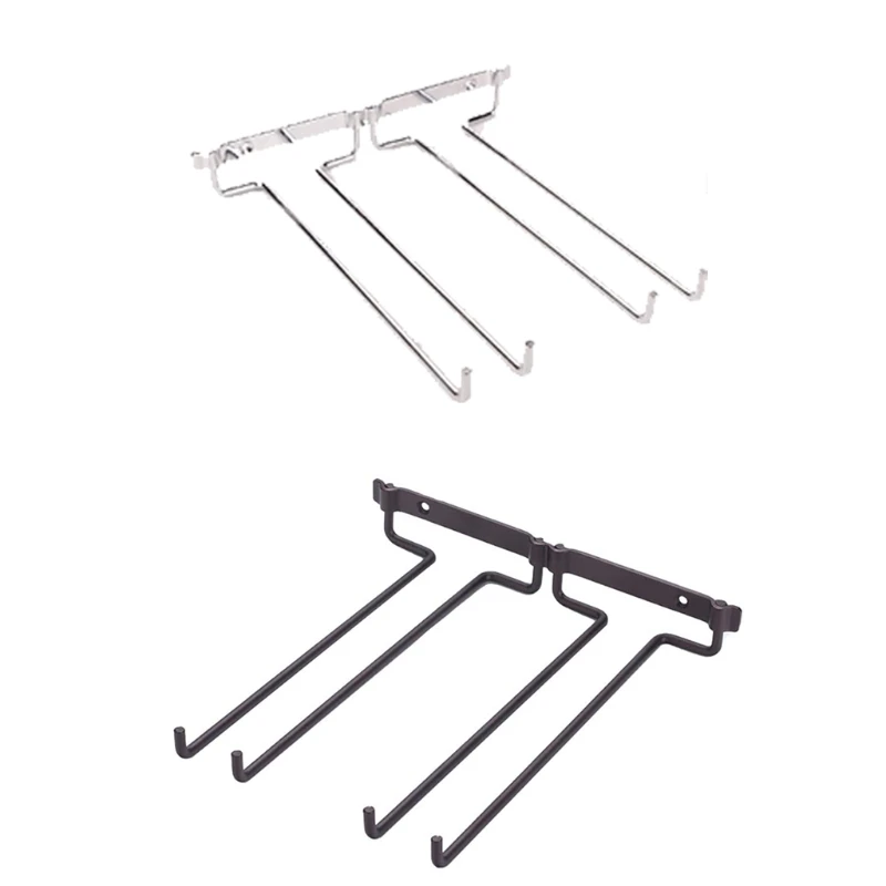 

Wine Glass Rack Glasses Storage Hanger Metal for Bar Kitchen Dropshipping