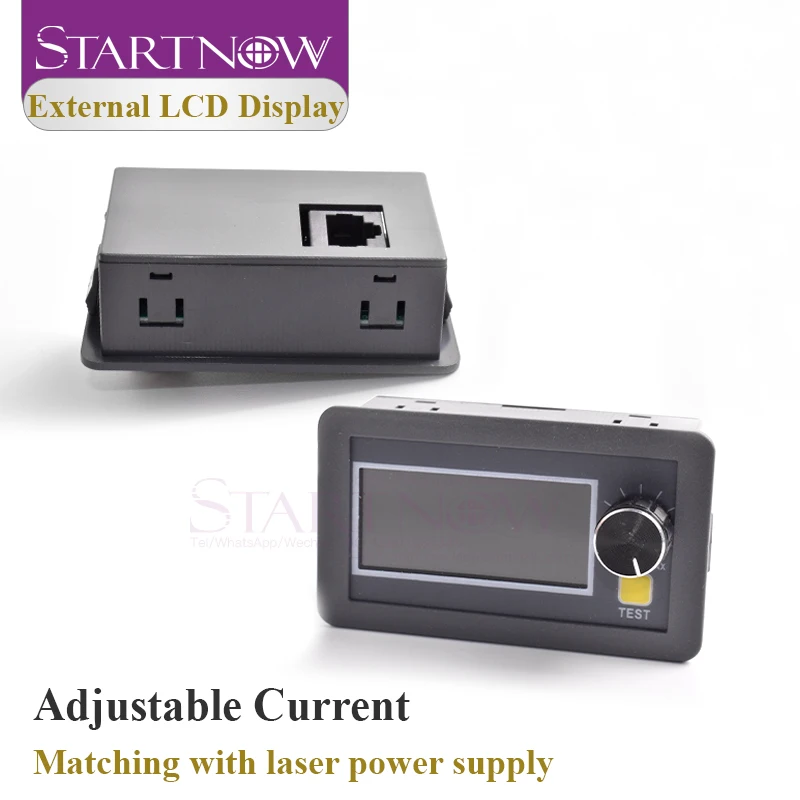 Startnow Display Lcd Misuratore Di Corrente Per Il Test Co2 Potenza Del Laser Di Alimentazione Esterna Dello Schermo Fai Da Te Myjg Serie Monitor Di R