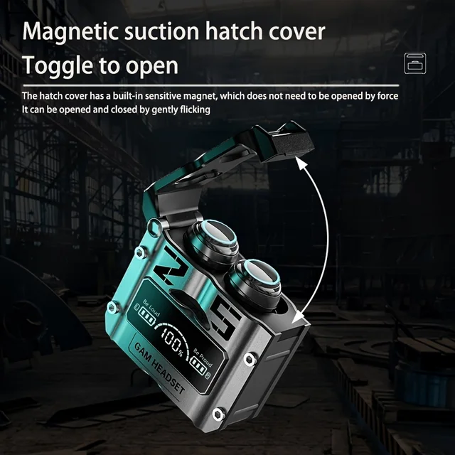 최신 기술, 몰입적 사운드, 편리한 기능, 예산 친화적 가치를 갖춘 TWS M25 이어폰