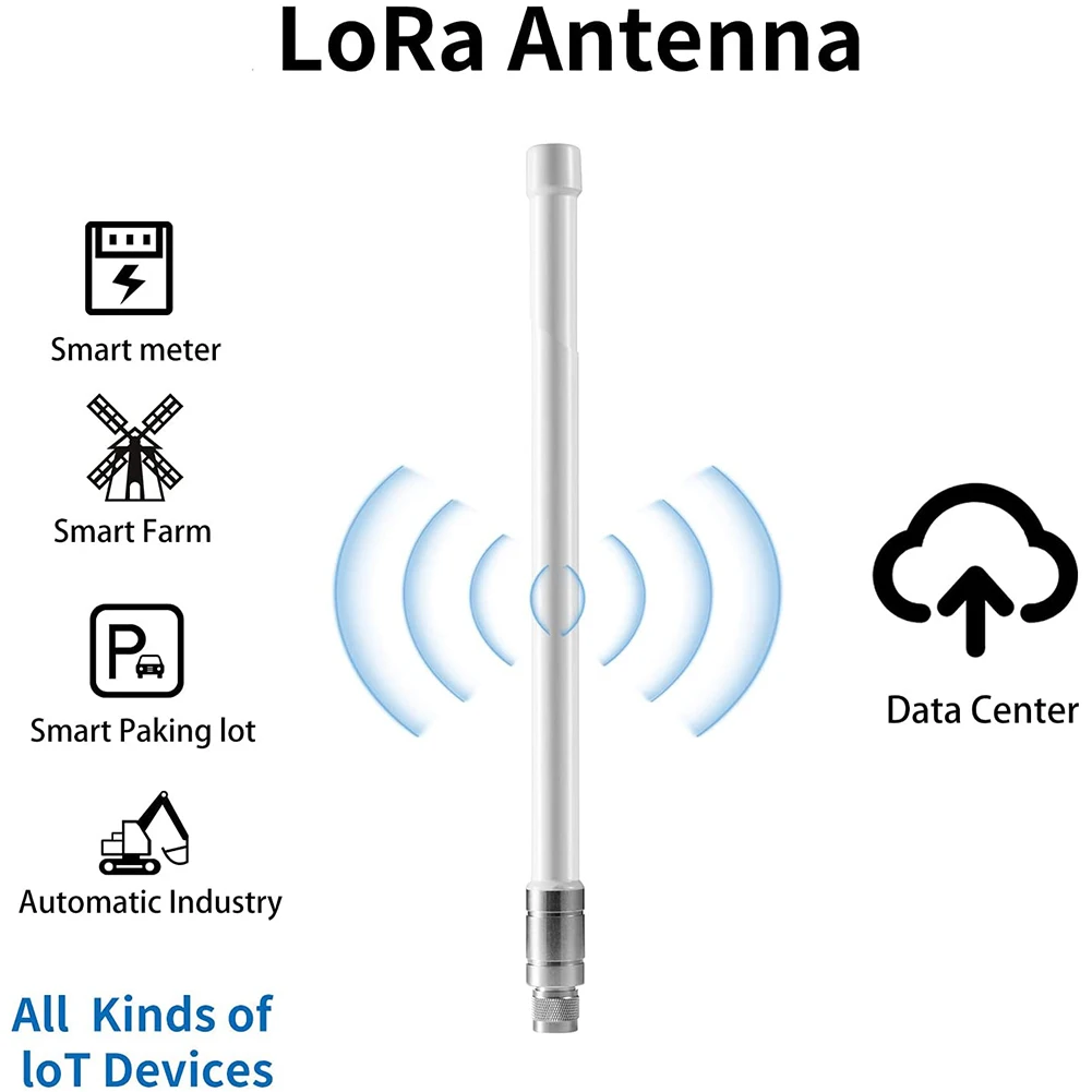 3-4.5Dbi LoRa Helium Antenna 25cm 868-930Mhz N-Male Omni Fiberglass Aerial HNT RAK Helium Hotspot Miner V2 V1 Bobcat Miner 300